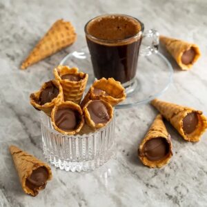 Külah Gofret Çikolatalı - 1 KG